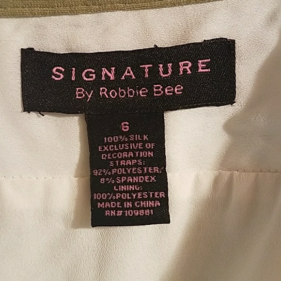 Robbie Bee Silk Dress - Picture 2 of 6